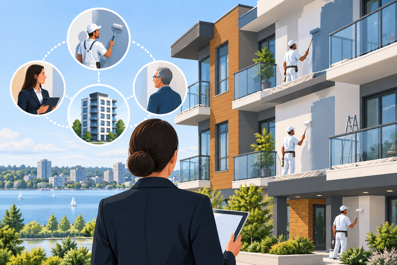 Who Coordinates Multi-Unit Painting in a Barrie Condo or Rental Building?
