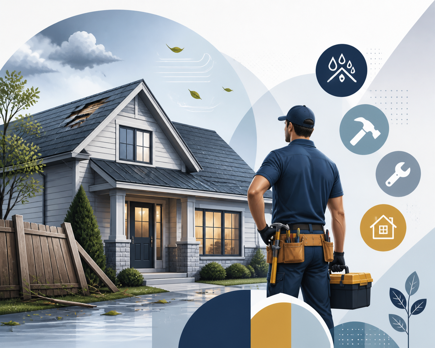 Storm Damage Repairs in Collingwood: When Collingwood Handyman Can Help