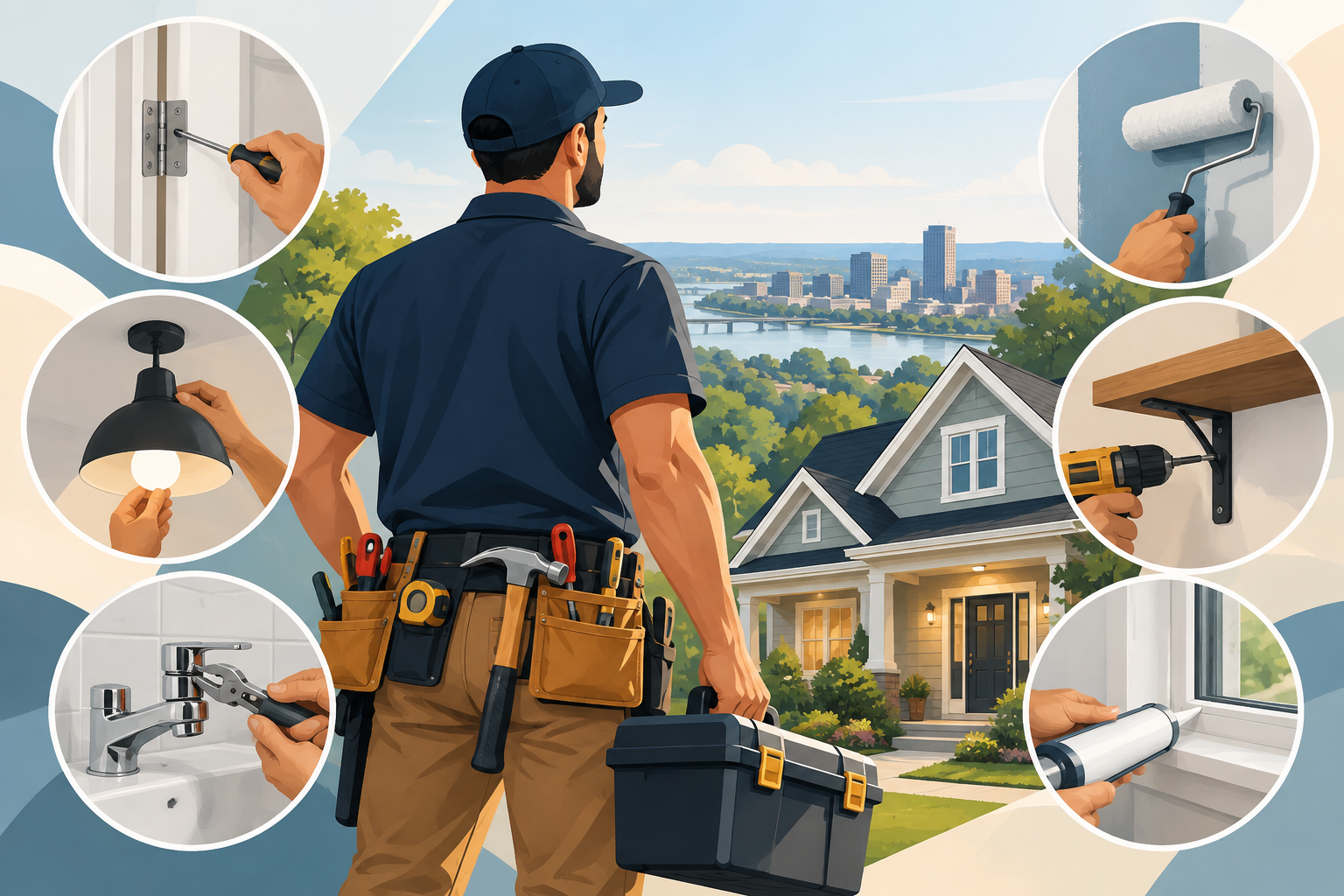Handyman Services in Hamilton, Ontario: Who to Call for Several Small Home Repairs