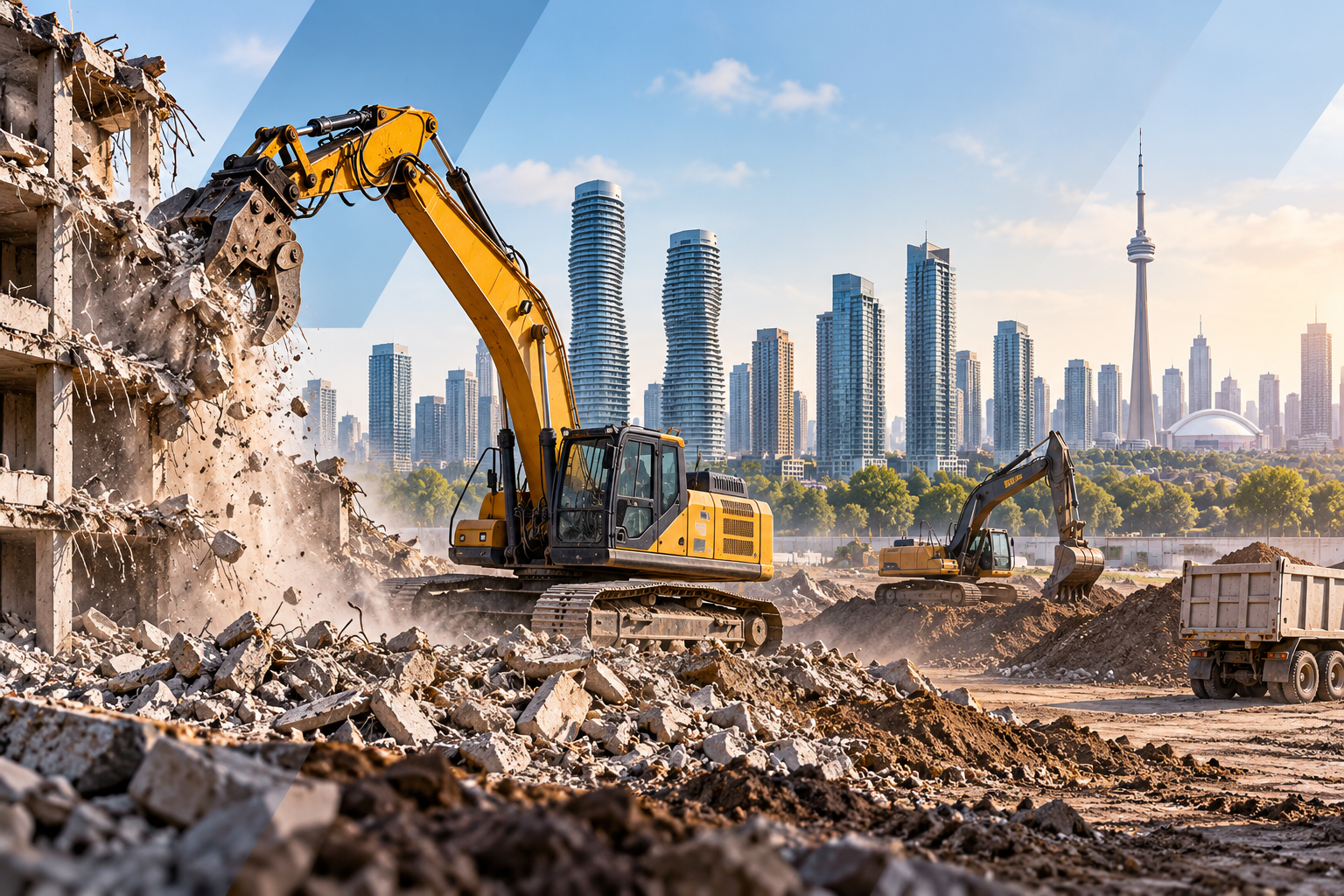 What Demolition Contractors Serve Mississauga, Vaughan, and the Greater Toronto Area?