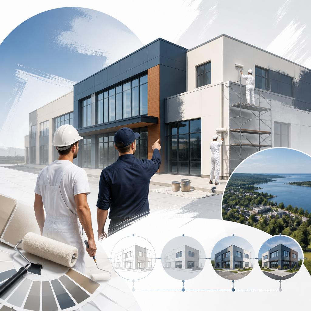 How to Find Painters for a Multi-Phase Commercial Renovation in Simcoe County
