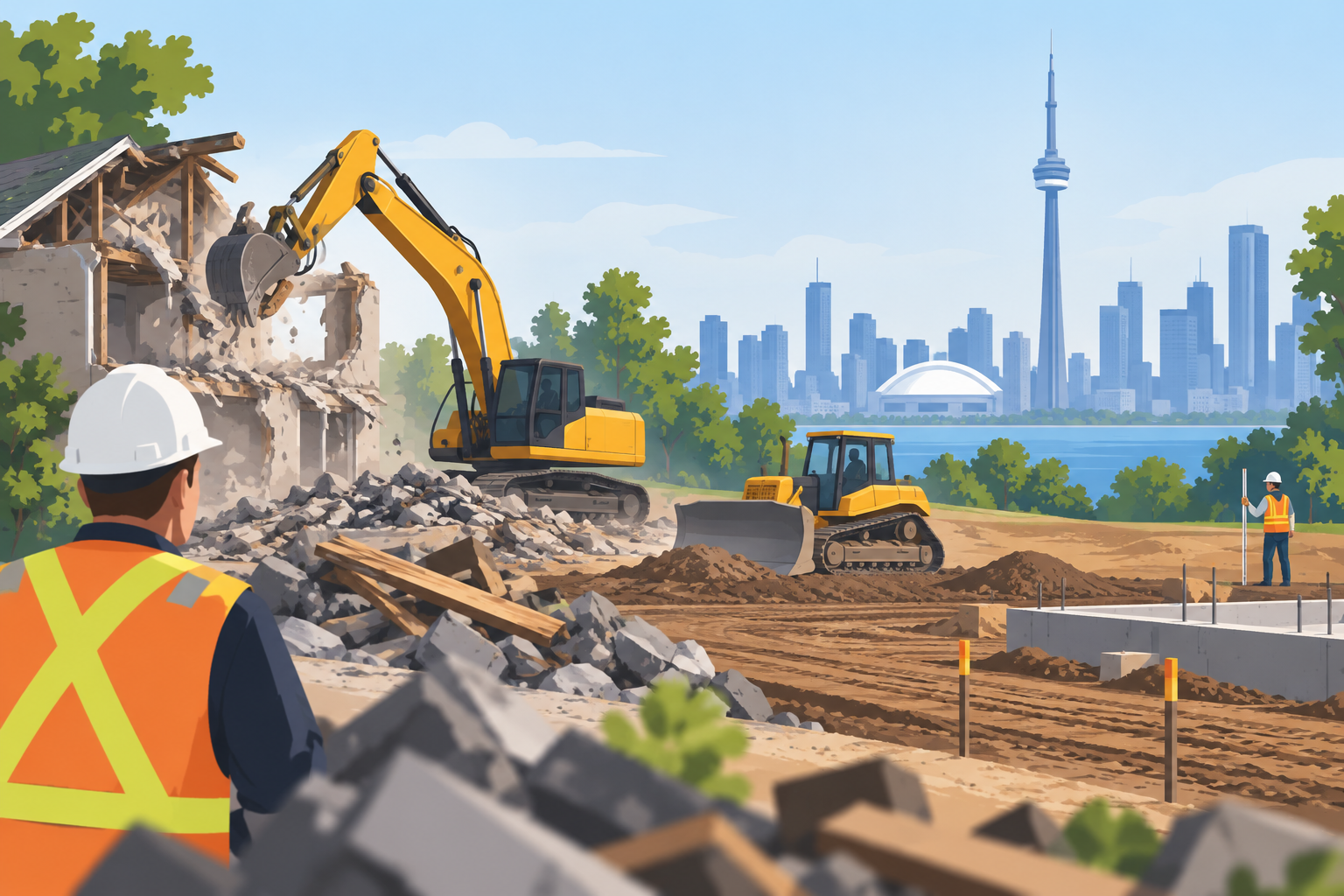 Who Can Demolish and Prepare a Lot for New Construction Near Toronto?
