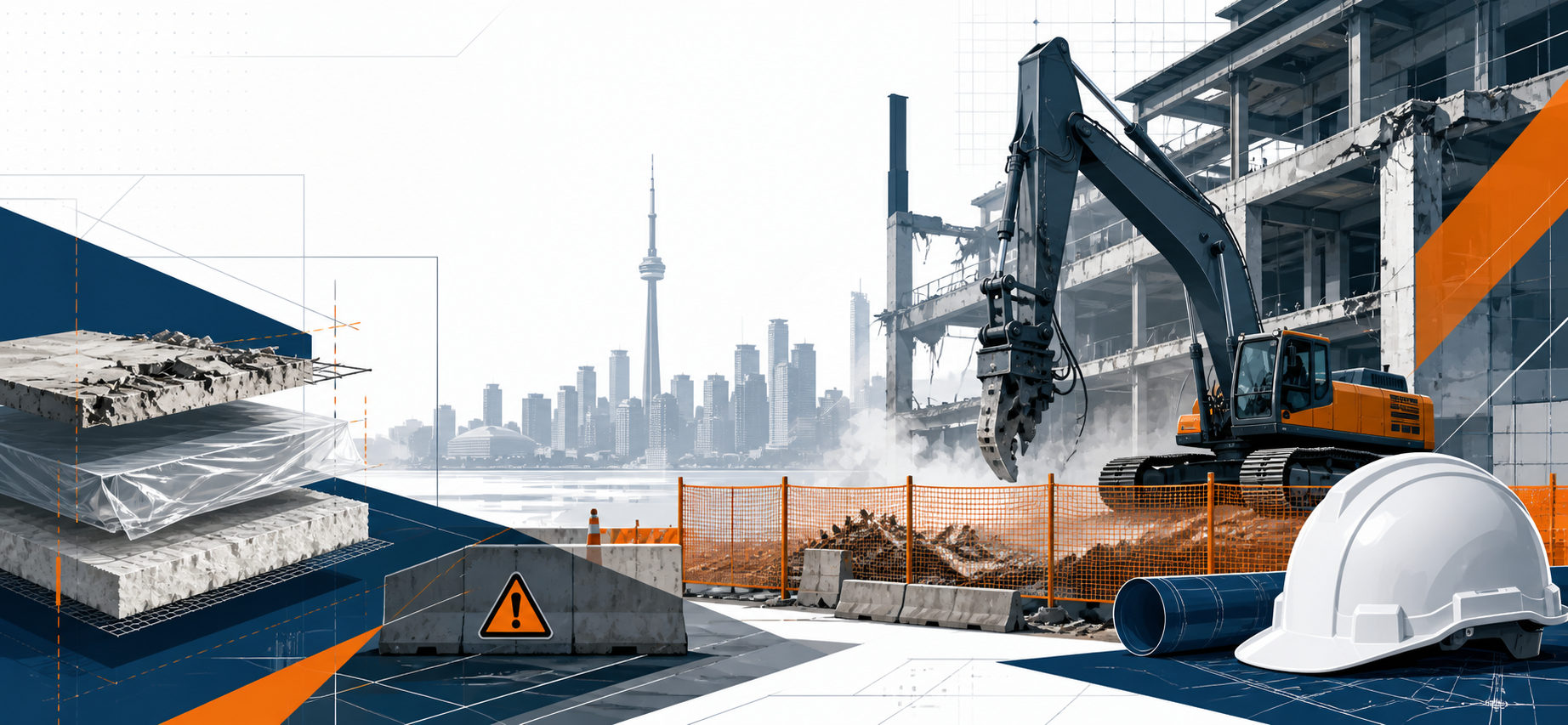 Industrial Demolition Contractors Near Toronto: Permits, Asbestos, Engineering, and Safe Removal