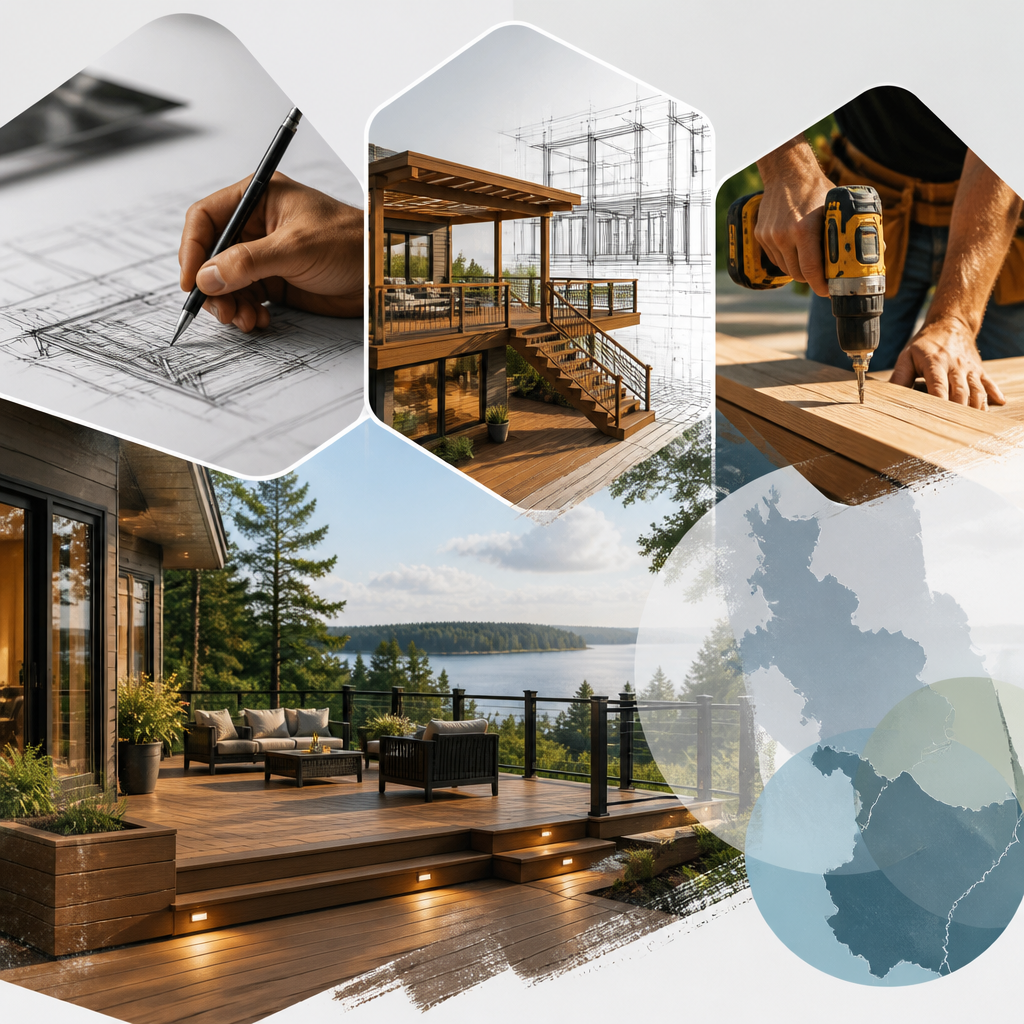 Are There Deck Contractors in Simcoe County That Handle Design, Permits, and Installation?