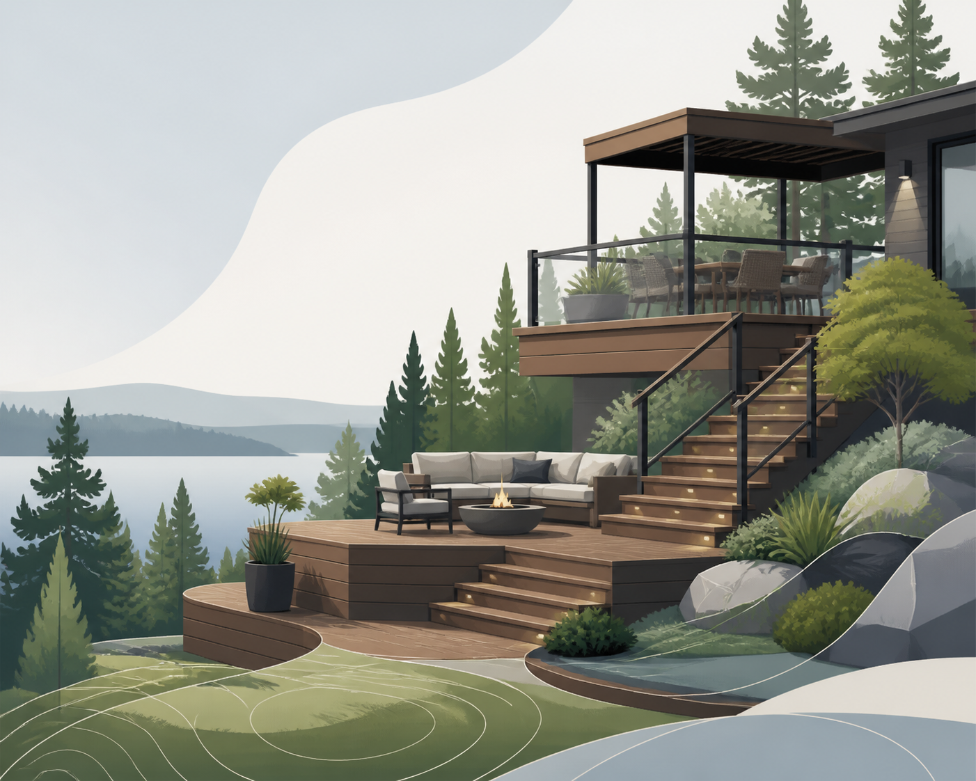 Can You Recommend a Contractor for a Multi-Level Deck in Simcoe County?
