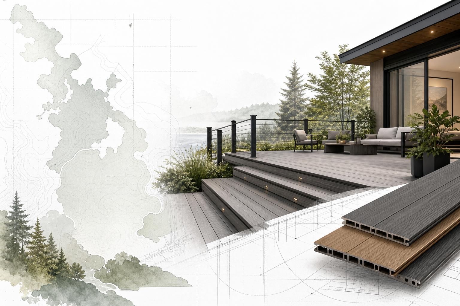 Which Companies Offer Composite Deck Installation in Simcoe County?