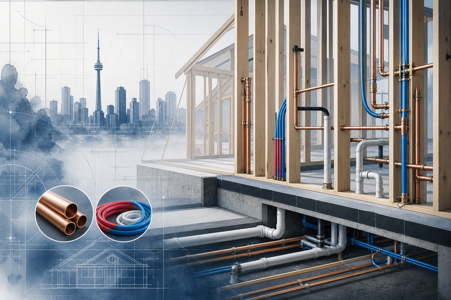 Who Provides Plumbing Rough-In Services for New Home Construction in the GTA?