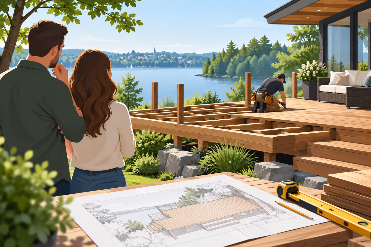 Which Local Contractor Can Expand or Rebuild an Existing Deck in Orillia?