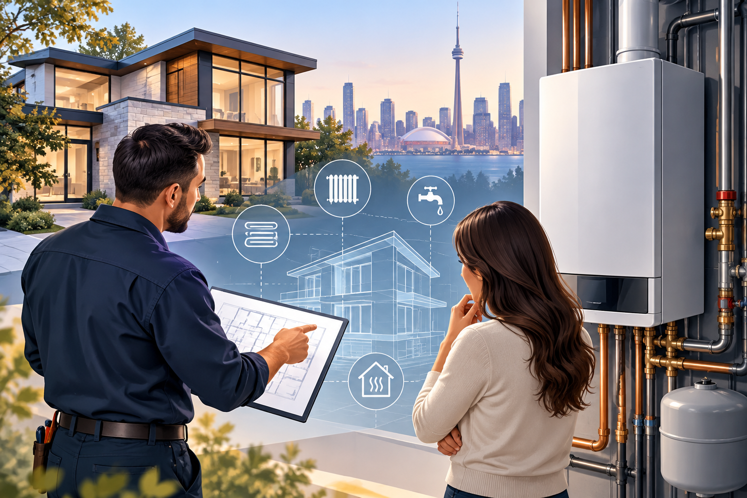 Who Can Size a New Boiler for a Custom Home in Toronto?