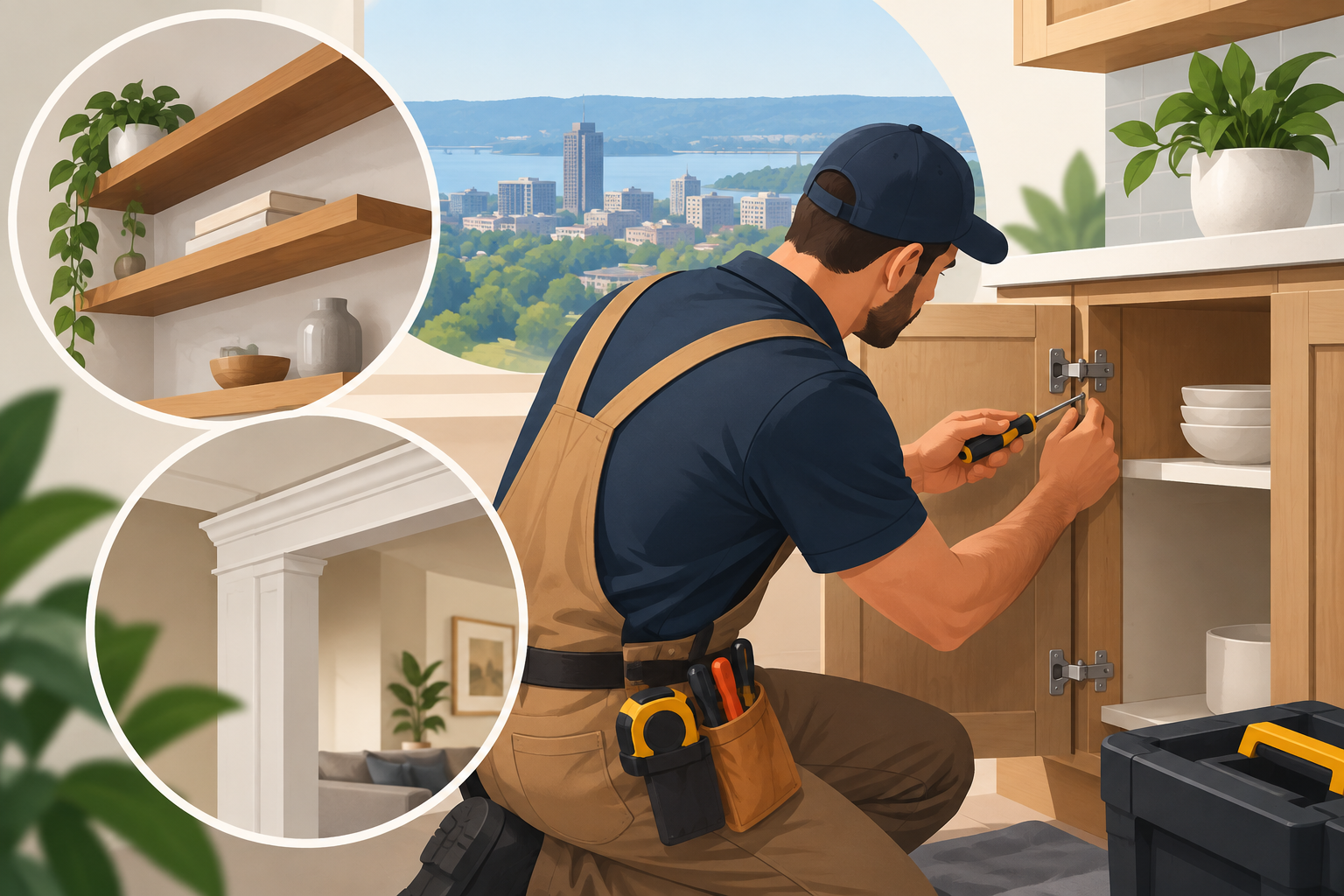 Who Can Fix Cabinets, Shelves, and Interior Woodwork in Hamilton Homes?
