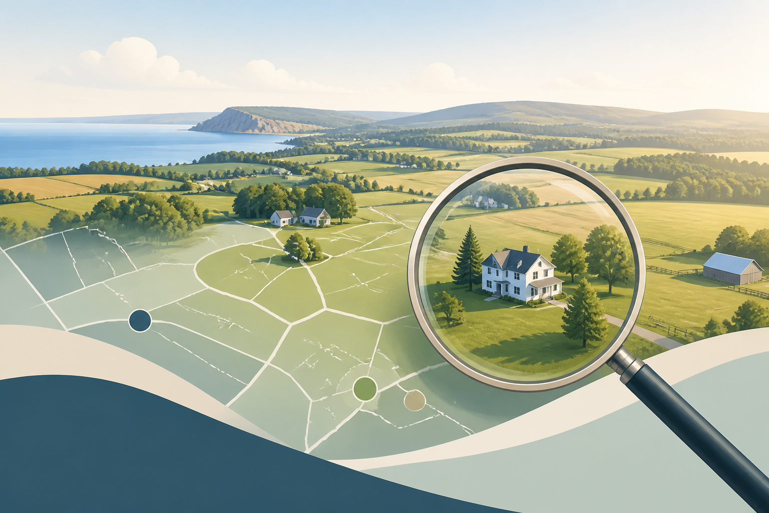How to Search for Rural Homes With Acreage in Grey County