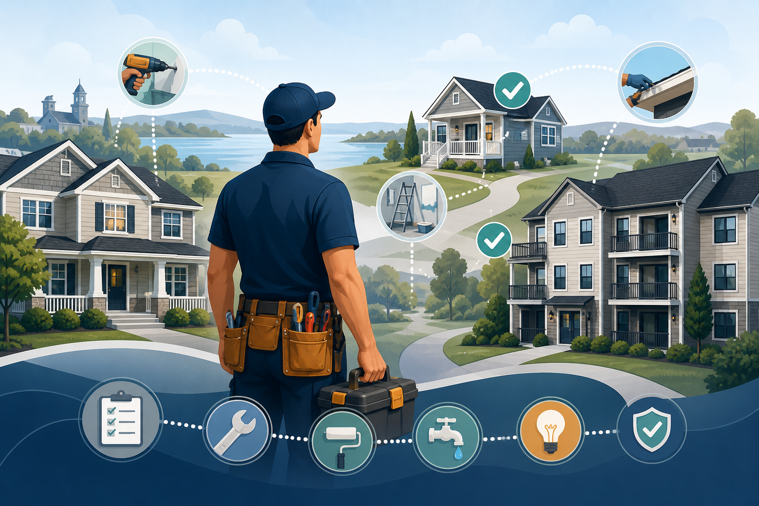 Ongoing Rental Property Maintenance in Simcoe County: A Handyman Option for Multi-Home Landlords