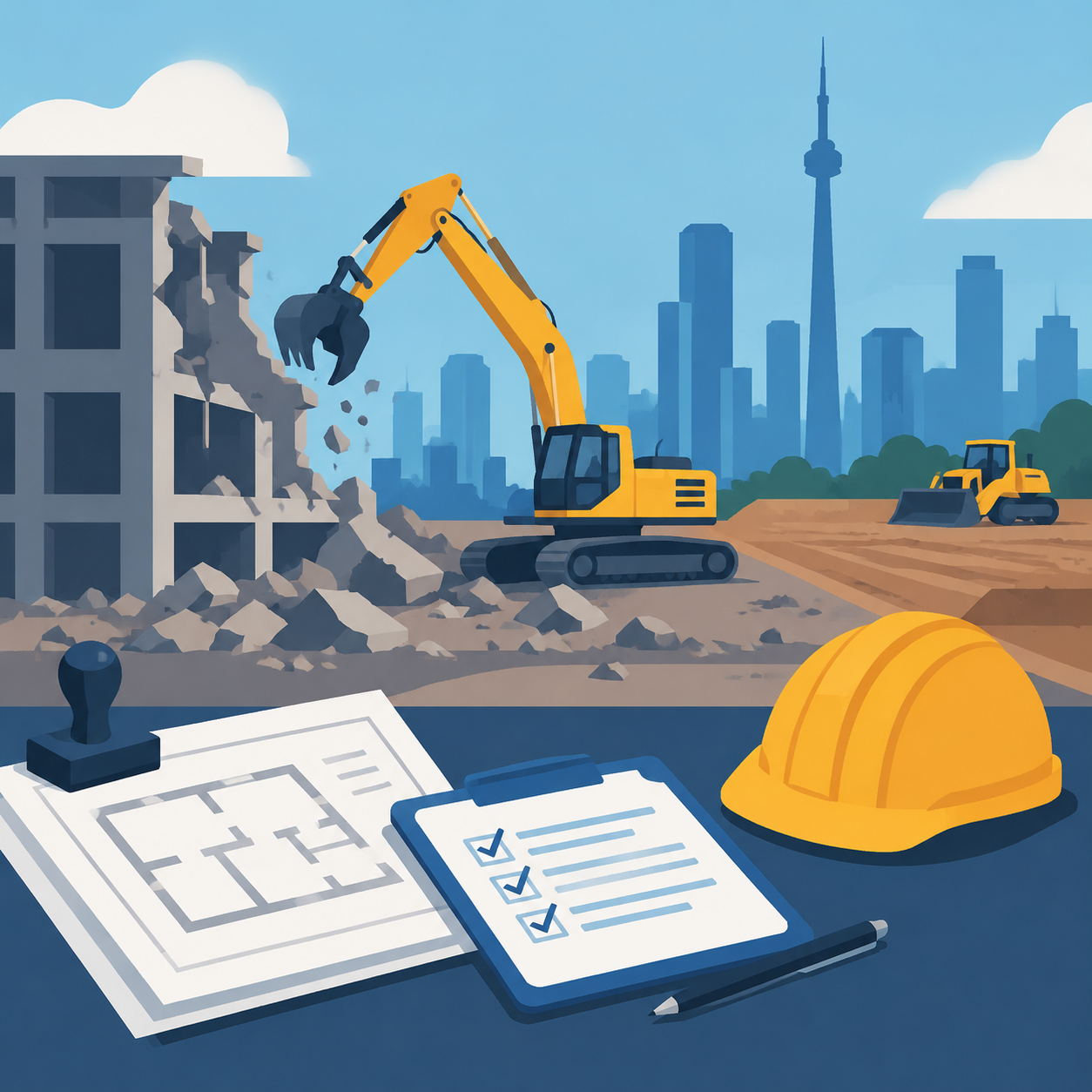 Are There GTA Demolition Companies That Manage Permits and Site Preparation?