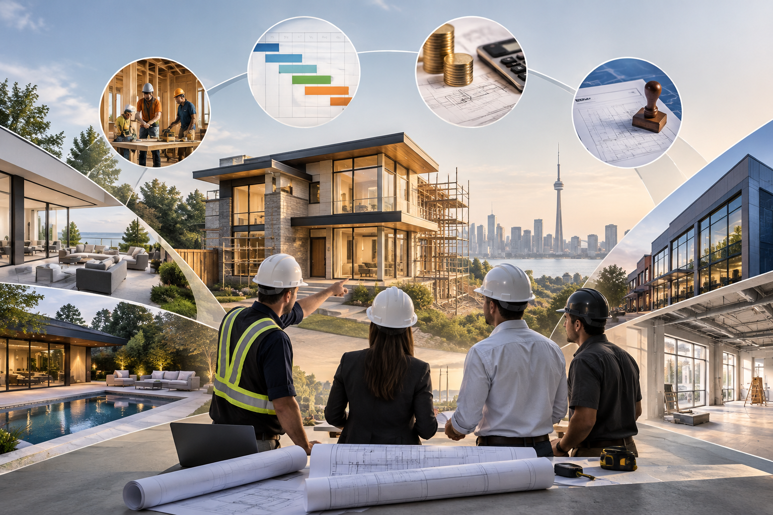 What GTA Construction Companies Can Coordinate Trades, Schedules, Budgets and Permits for a Custom Home?