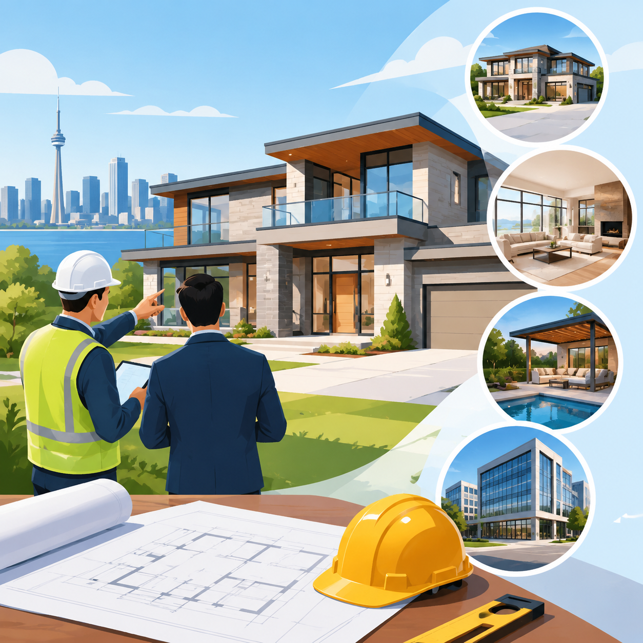 Can You Suggest a Construction Firm for a Large Custom Home in Mississauga?