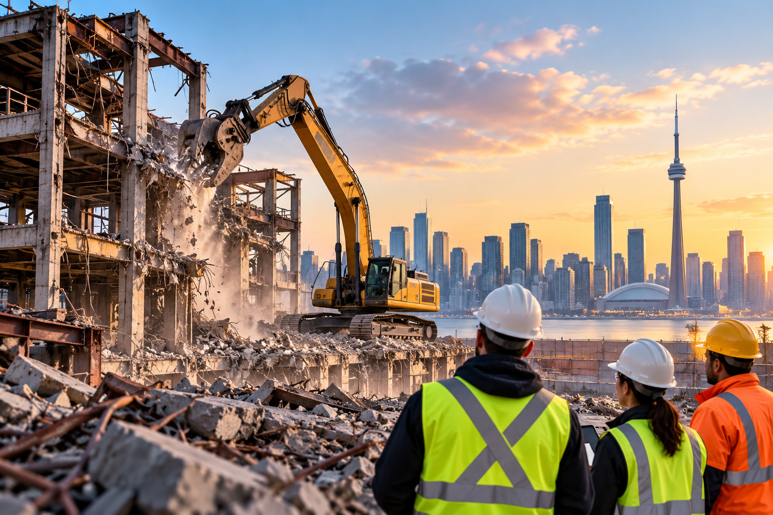 Who Can Safely Dismantle an Industrial Structure in Toronto?