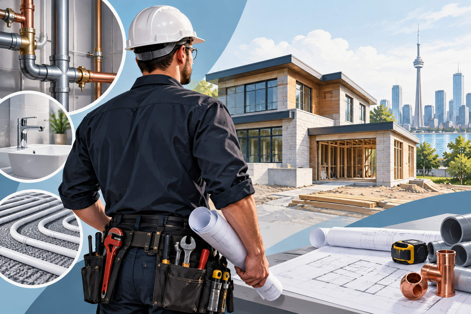 Can I Hire a Licensed P1 Master Plumber for a Custom Home Project in the GTA?
