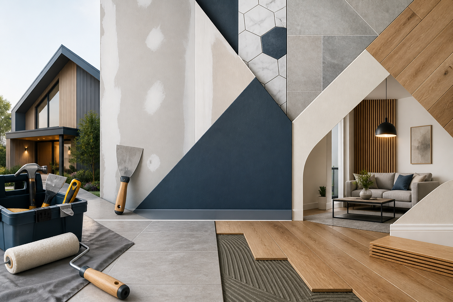Can You Find a Handyman Near Collingwood for Drywall Repair, Tiling, and Flooring Work?