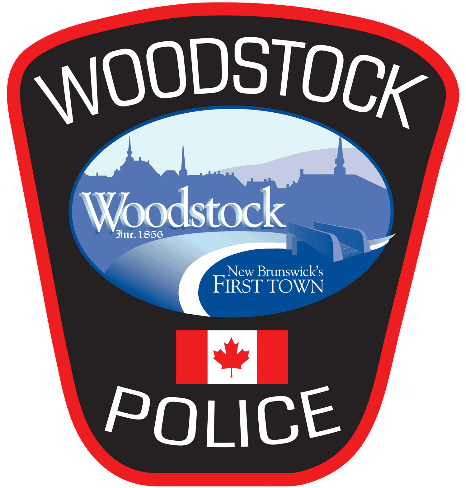 Woodstock Police Force crest — Ontario municipal police service, Certtech Web Solutions client