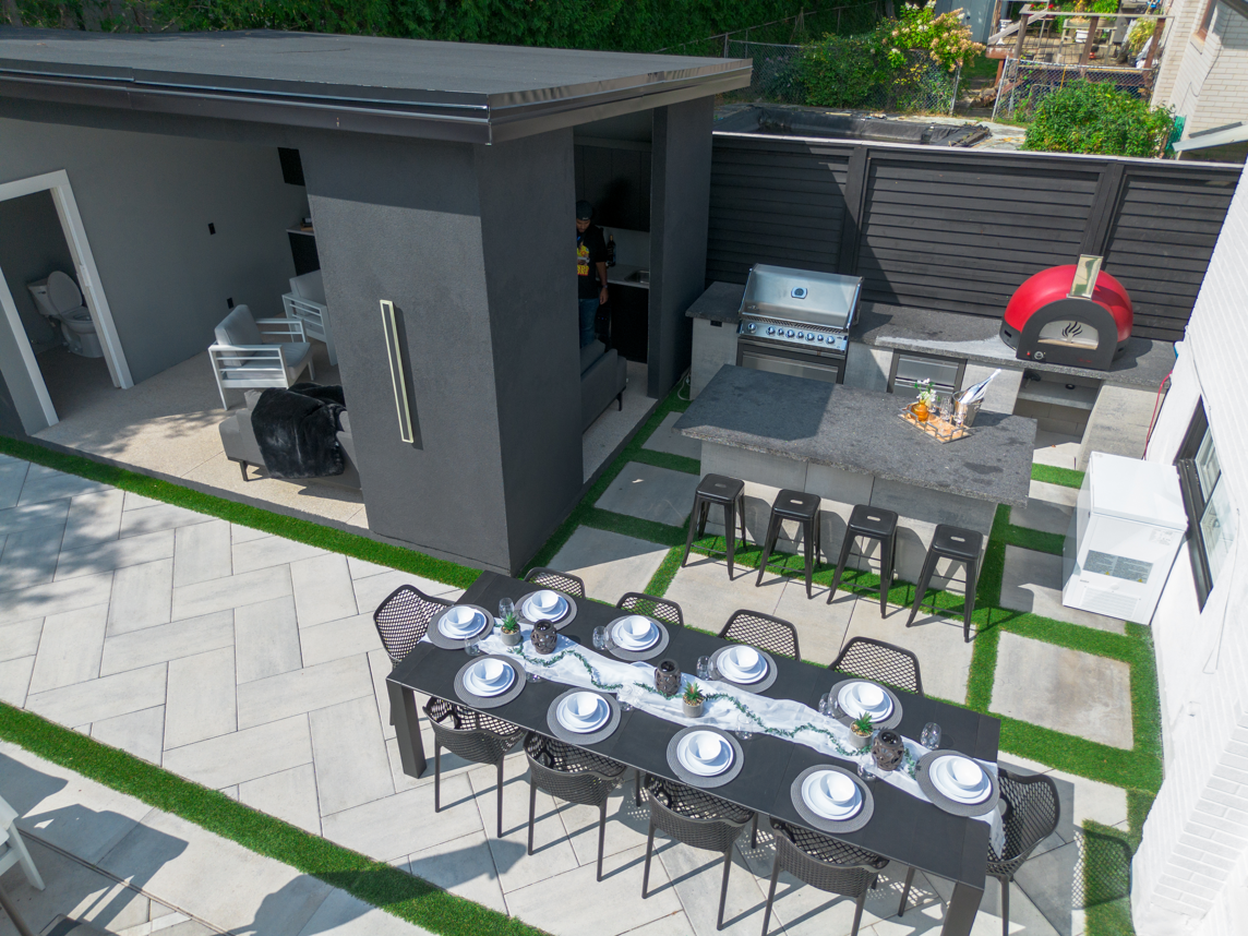 Alfresco Dining & Outdoor Kitchen Pavilion