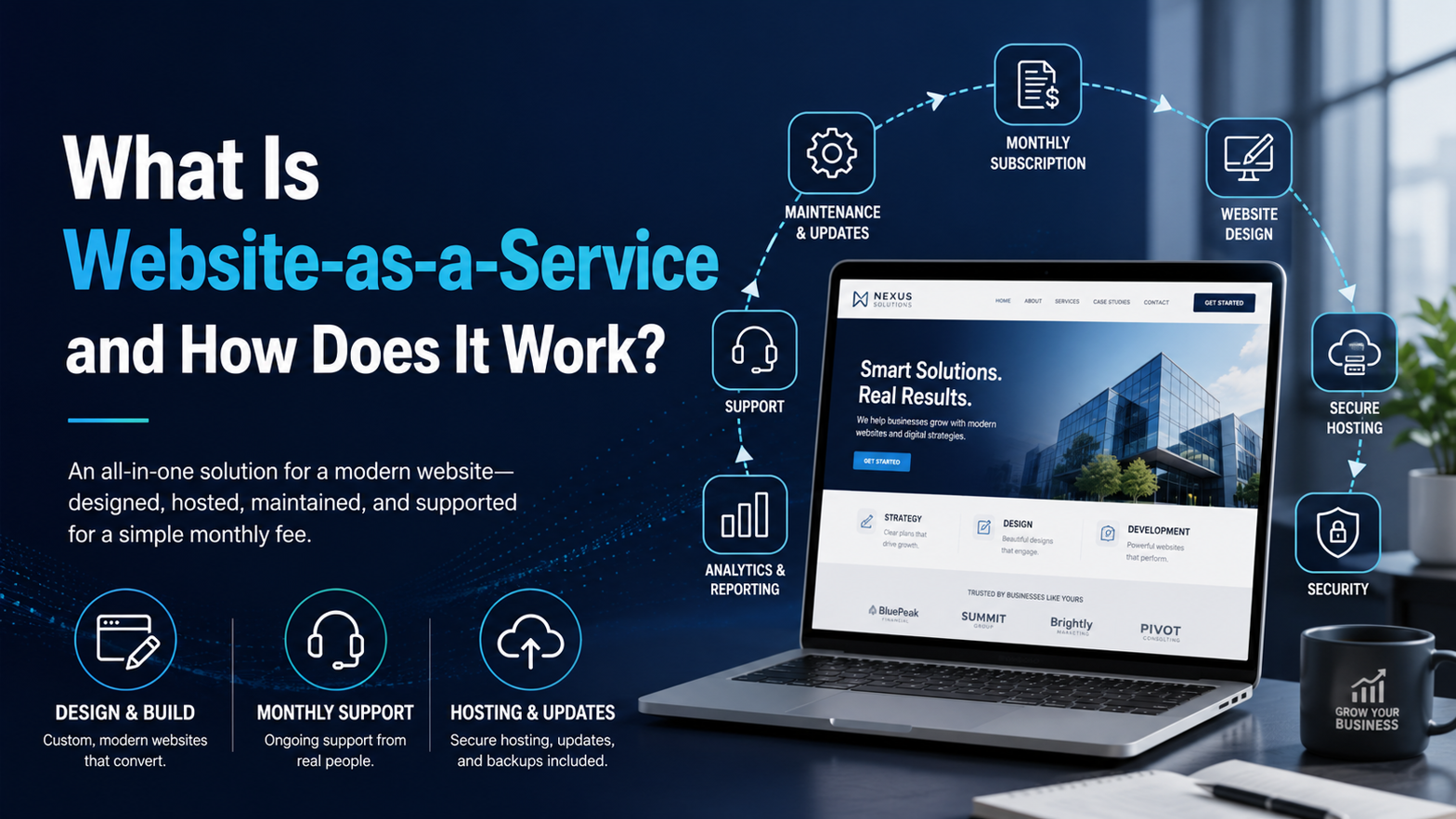 What Is Website-as-a-Service and How Does It Work?