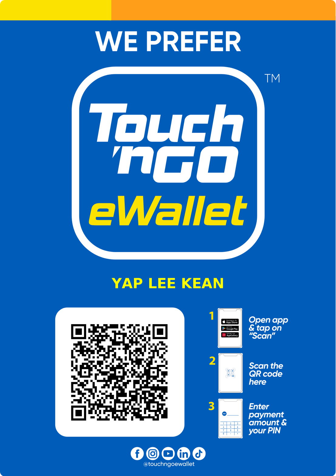 Touch 'n Go QR Code