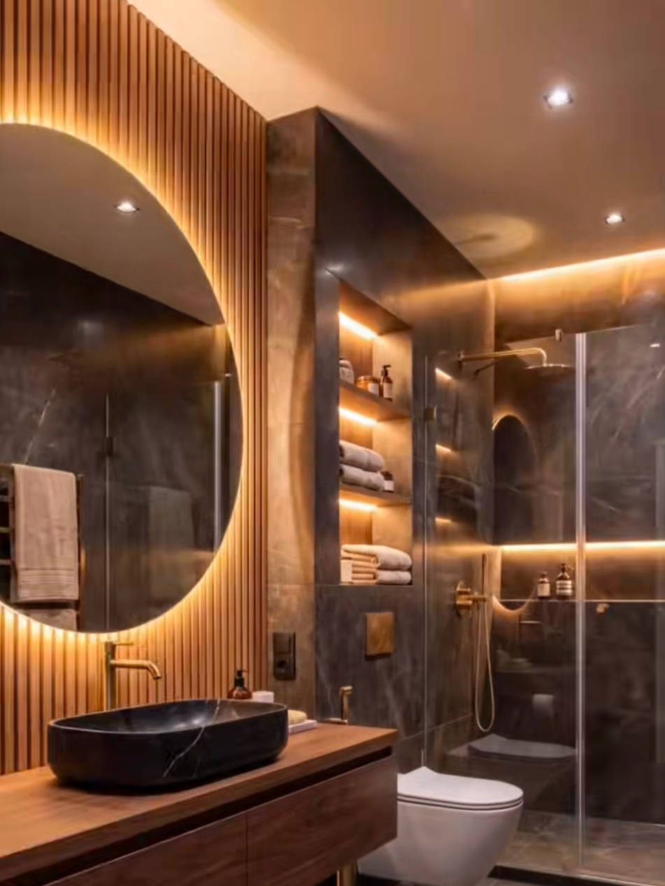 Backlit Spa Ensuite