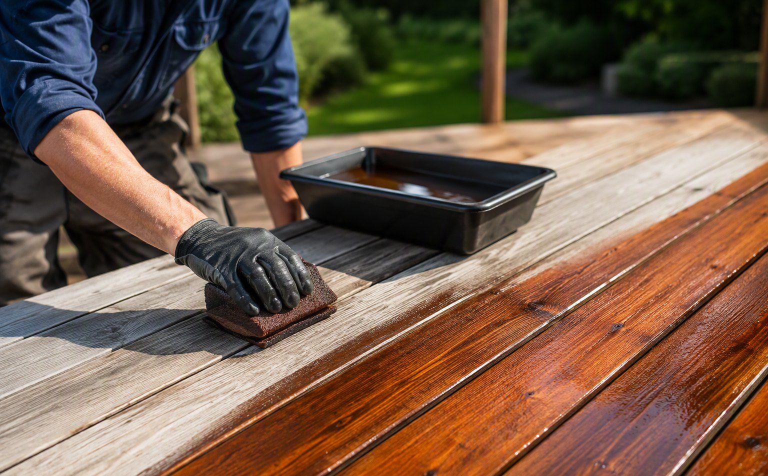 Deck Staining & Refinishing