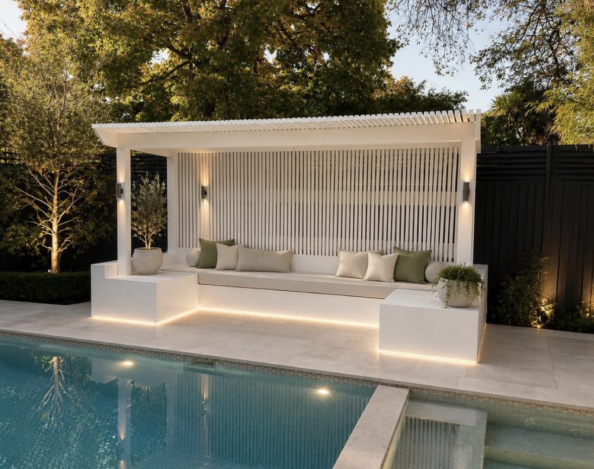 Modern Poolside Cabana