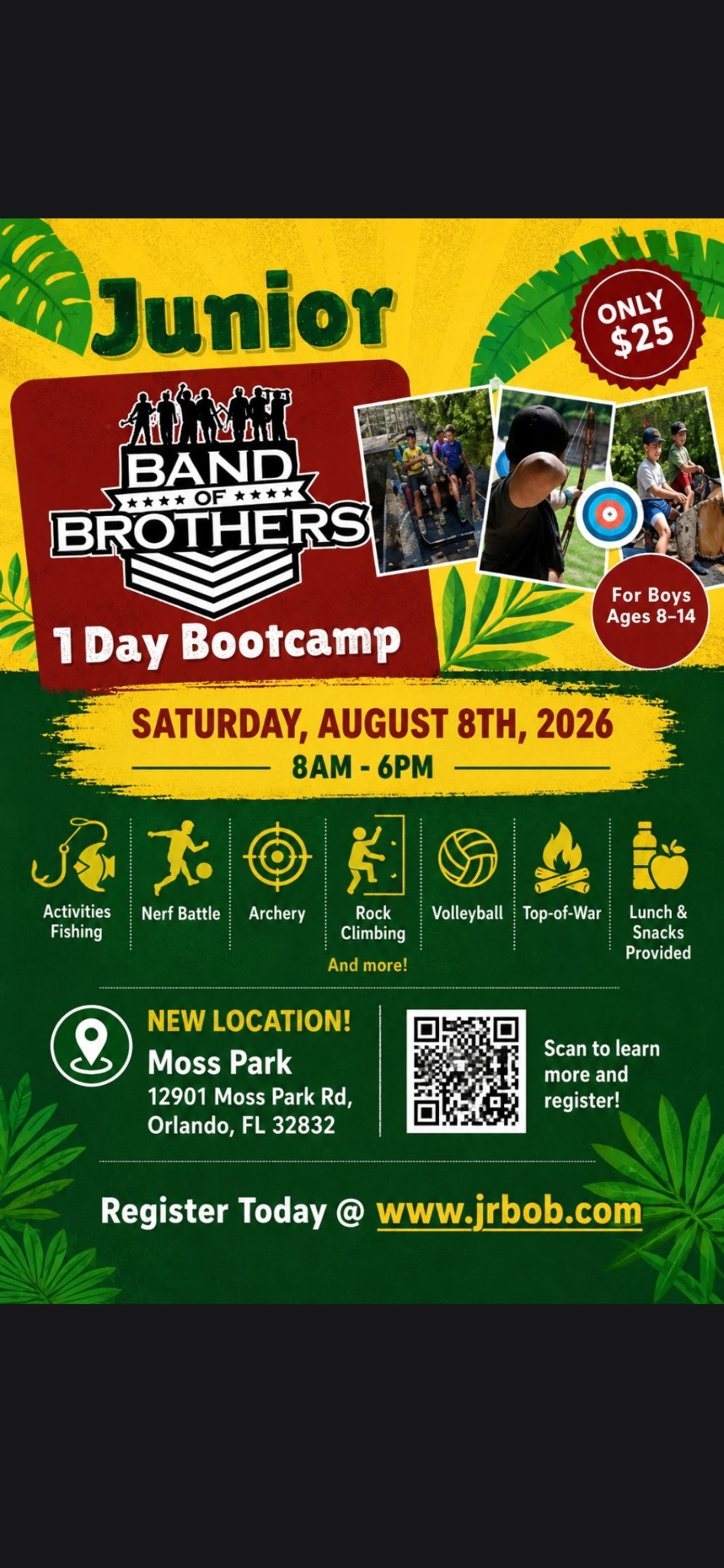 Jr Band of Brothers Event Flyer