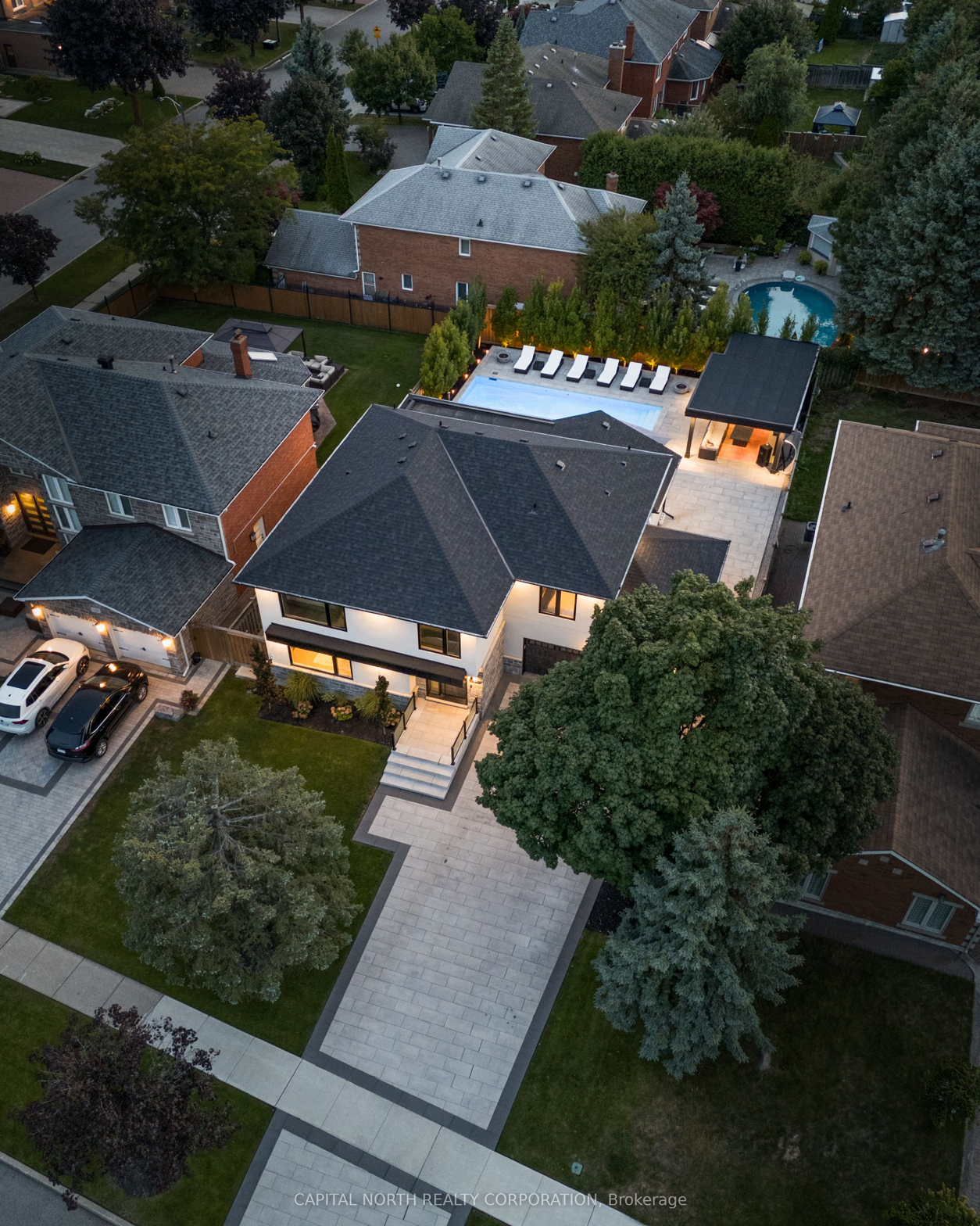 Backyard Resort Aerial